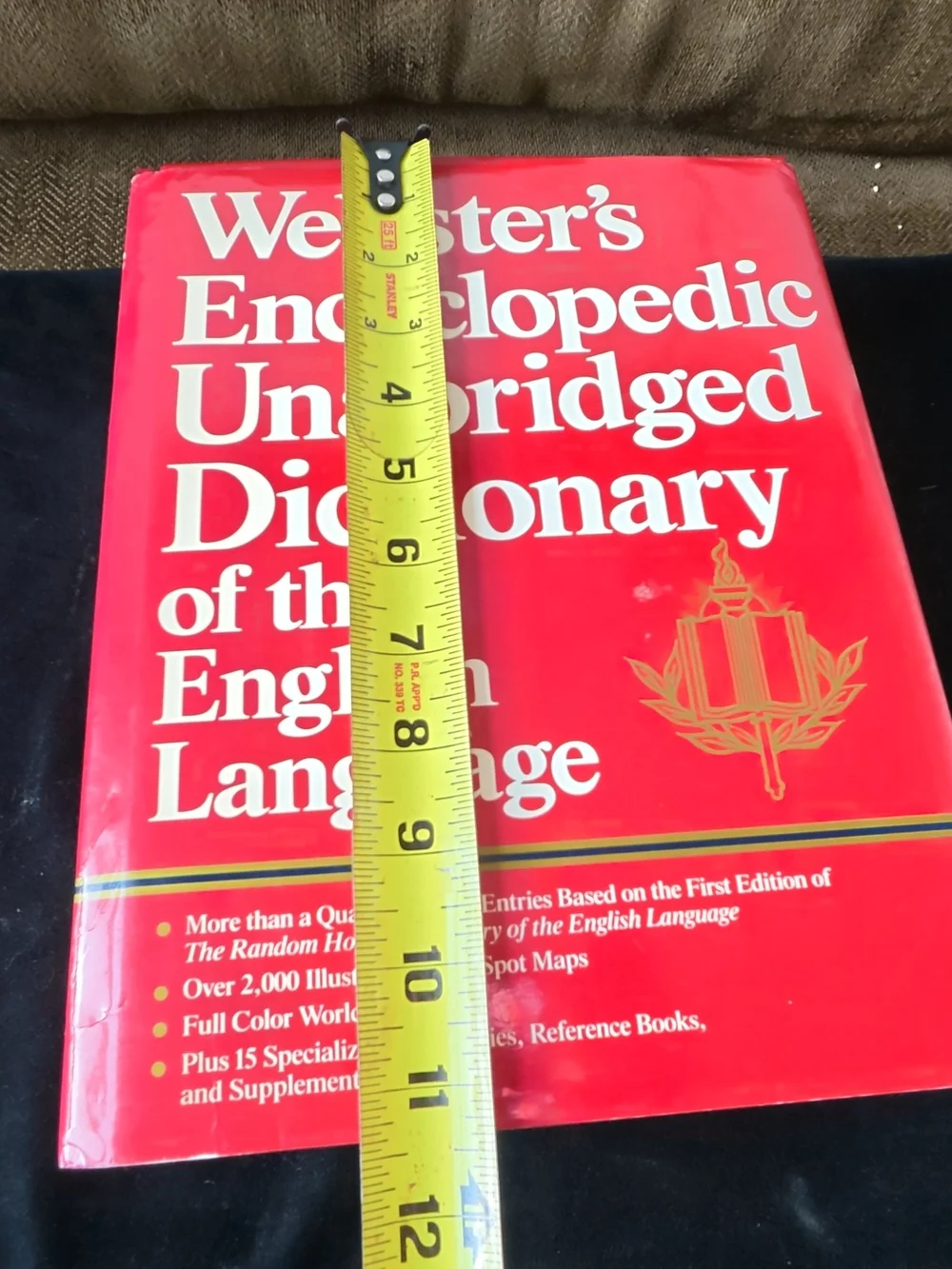 Webster's Encyclopedic Unabridged Dictionary - Red Cover 1981